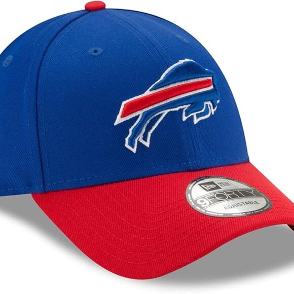 New Era Buffalo Bills 9Forty The League 2 Tone Adjustable Strap Hat Cap NEW - Picture 3 of 7